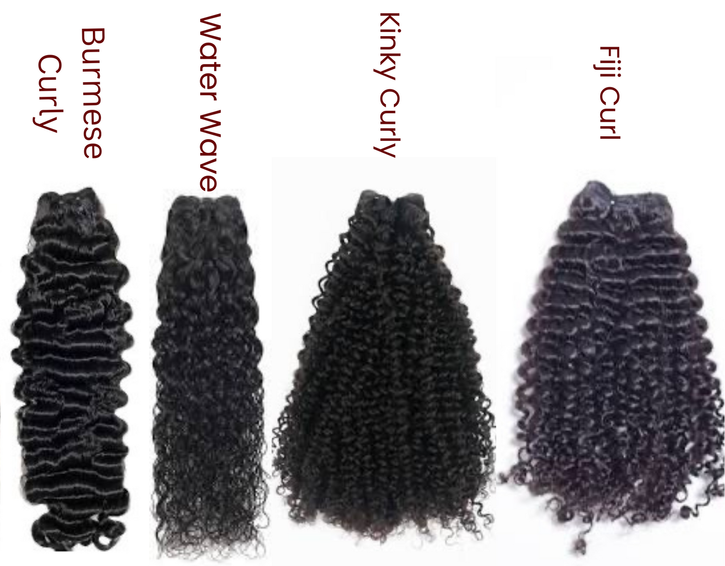 Raw Curly Closure Wigs