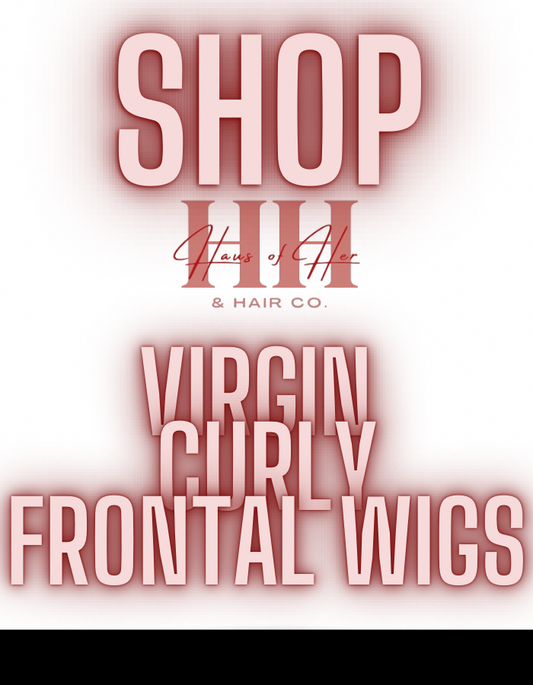 Virgin Curly Frontal Wigs
