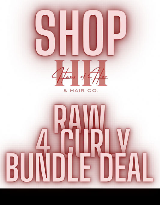 Raw 4 Curly Bundle Deal